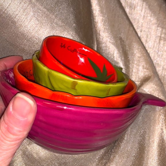 Cost Plus World Market Other - Ceramic vegetable measuring cups